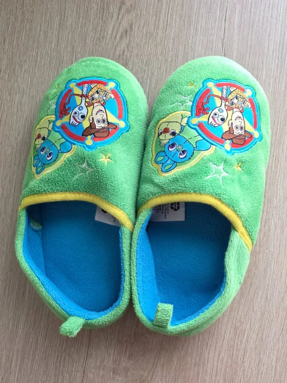 Disney Toy Story Slippers Kids Size 13/1 Woody Forky Plush